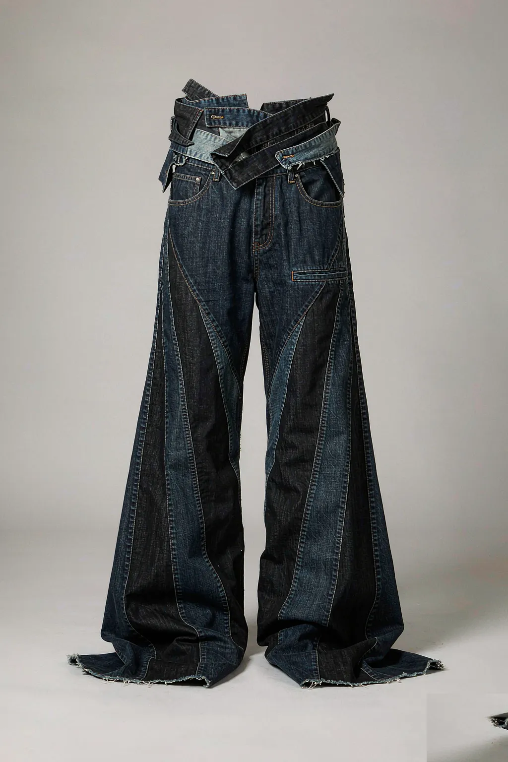 Deconstructed Panel Wide-Leg