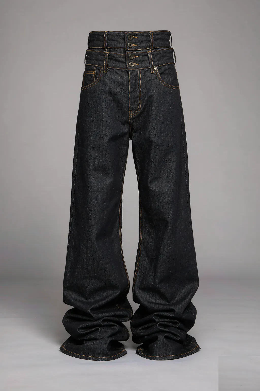 Double-Waistband Trouser