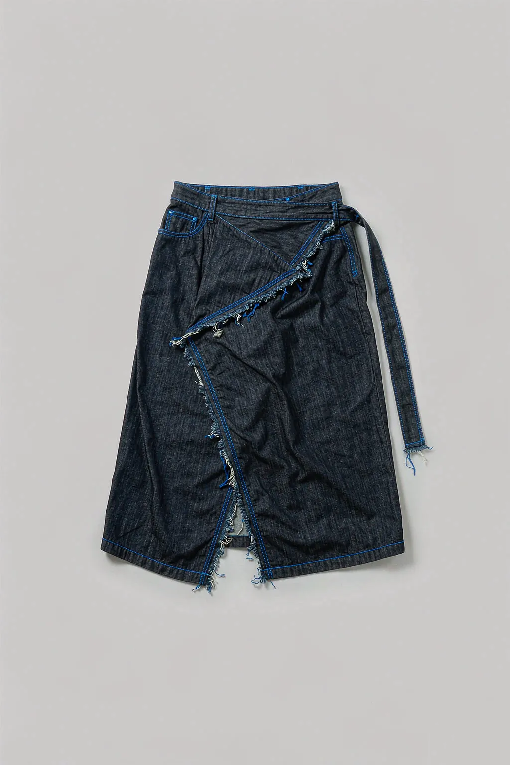 Asymmetric Wrap Skirt